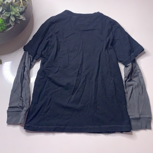 Tony Hawk Layer long sleeve graphic patch T-shirt boys small tee - Picture 4 of 4